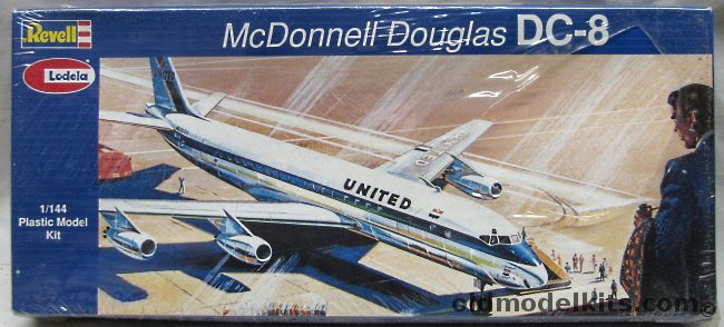 Revell 1/144 Douglas DC-8 Jet Mainliner United Airlines, H240 plastic model kit